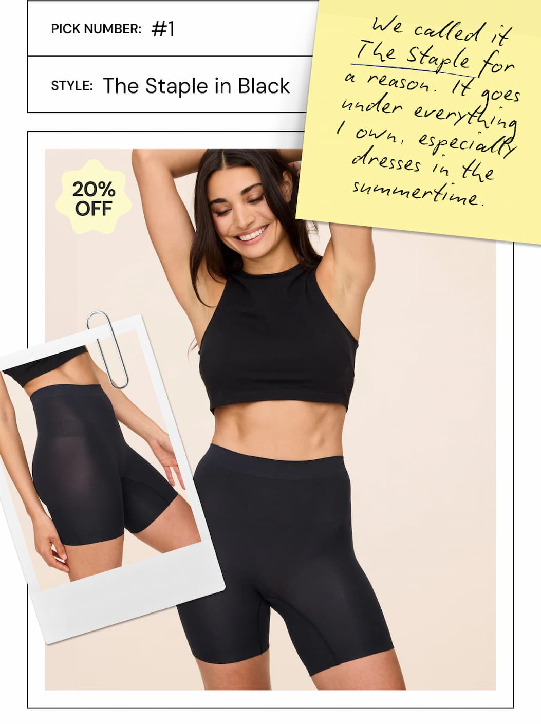 The Staple in Black