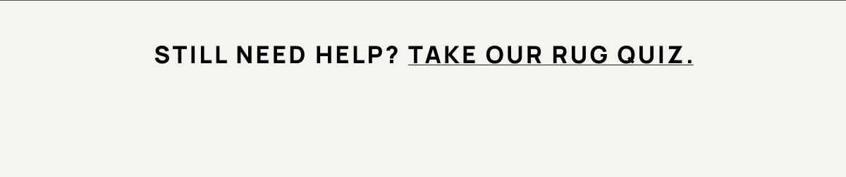 Take Our Rug Quiz
