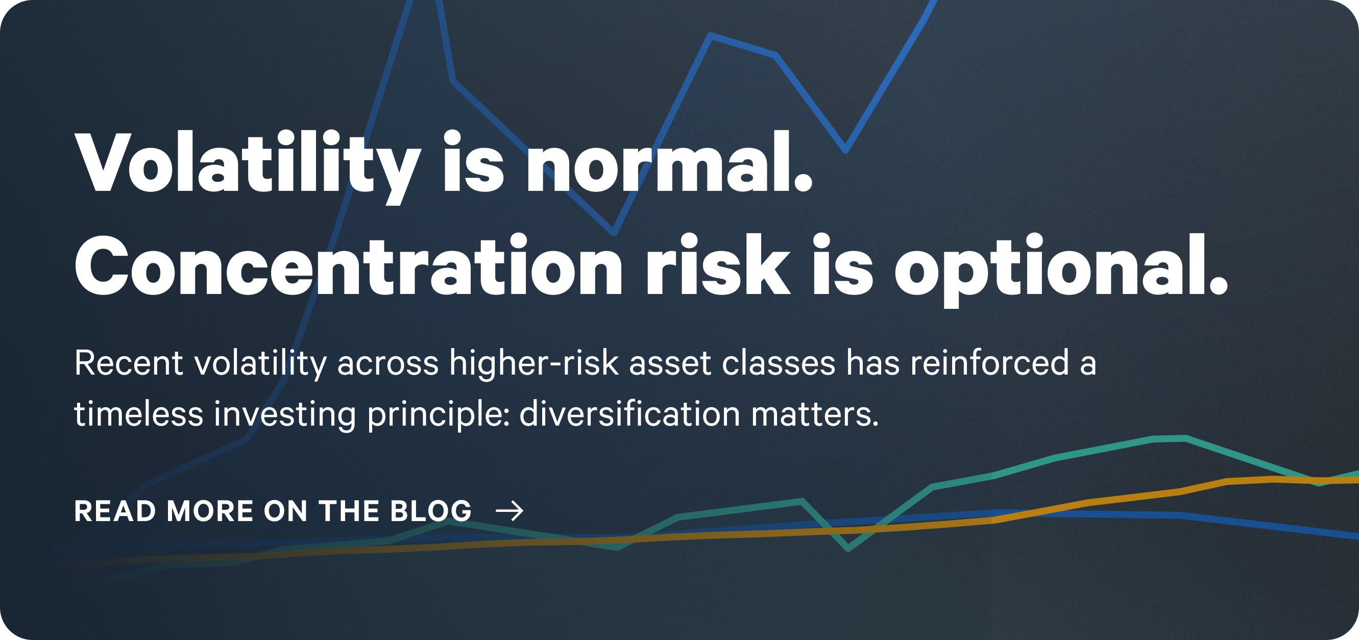 Diversification in volatile markets: Why portfolio structure matters