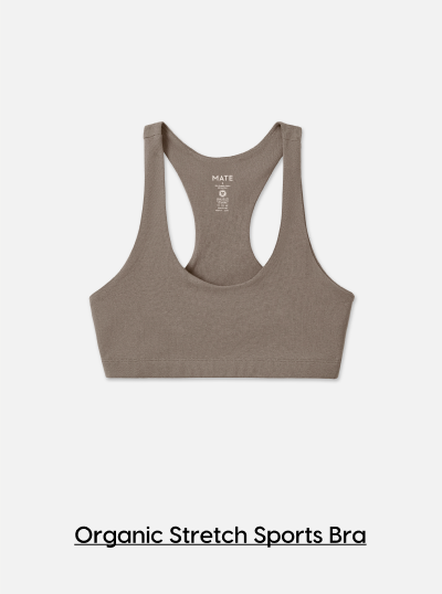 Organic Stretch Sports Bra