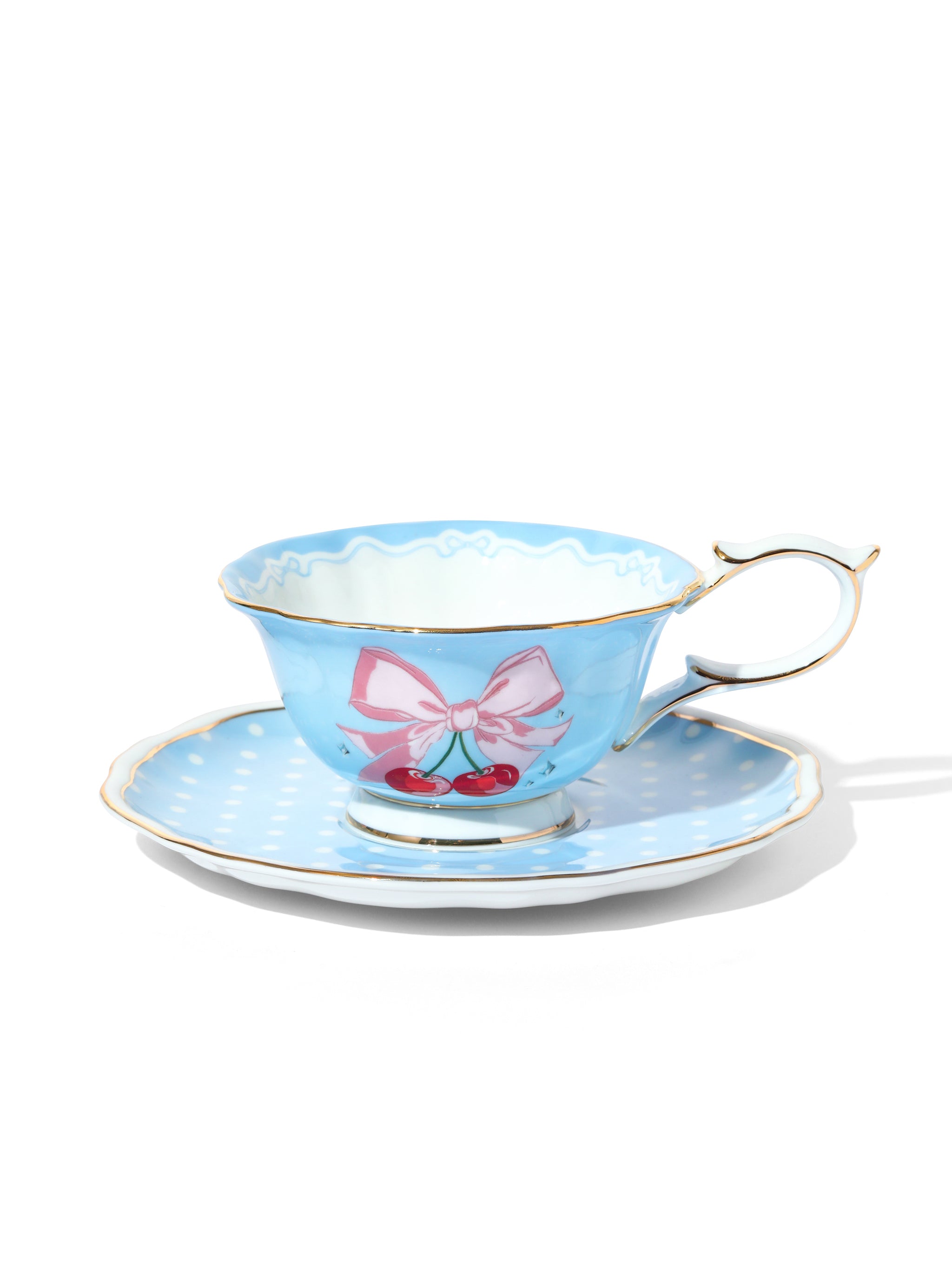 Image of Marilyn Monroe Romance Edit™ Limited Edition, Tea Cup & Saucer, Blue
