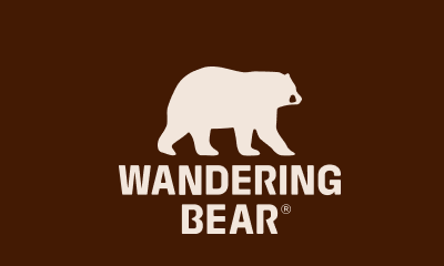 an image of a bear logo on a white background