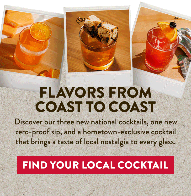 FIND YOUR LOCAL COCKTAIL