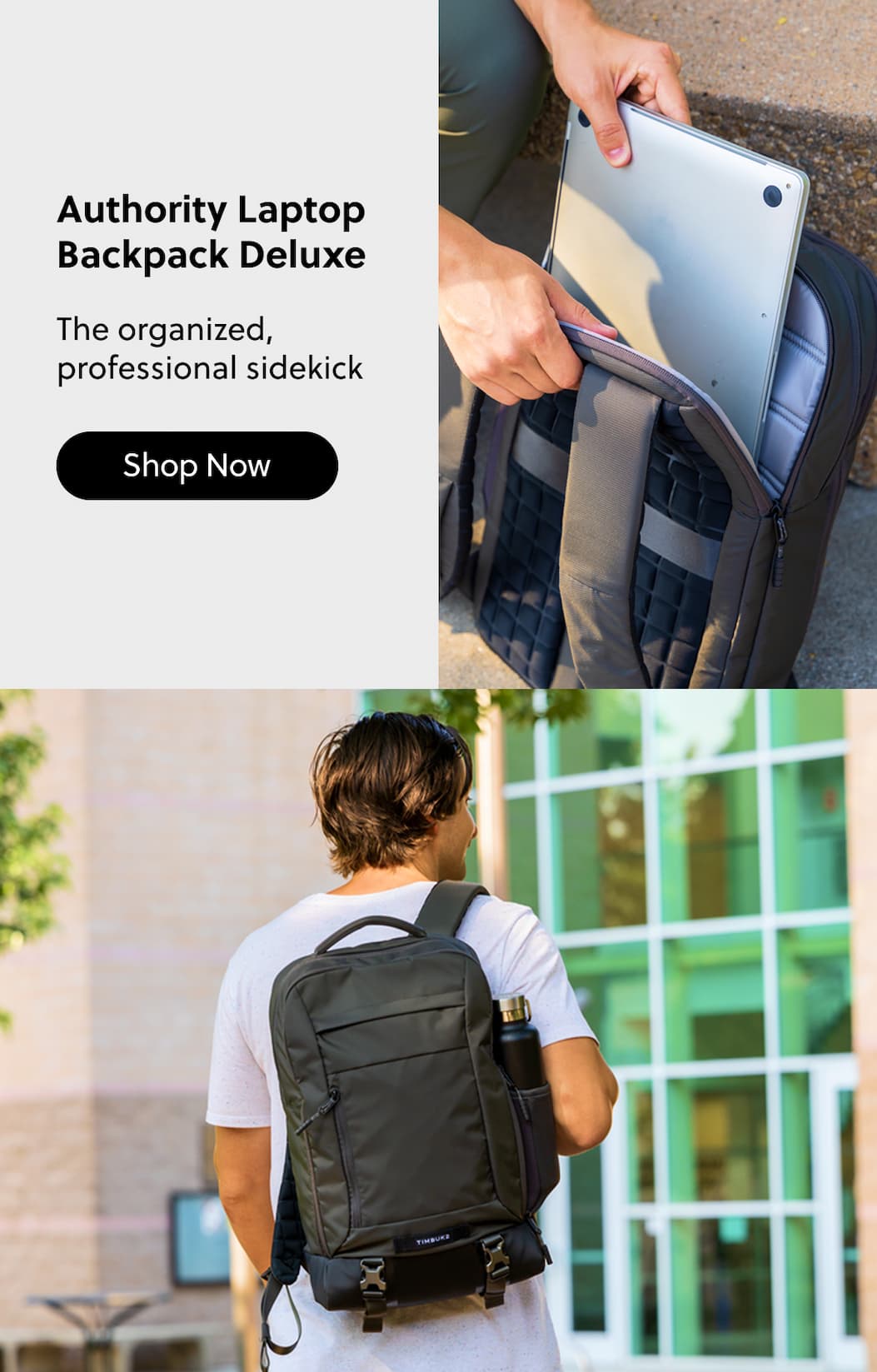 Authority Laptop Backpack Deluxe