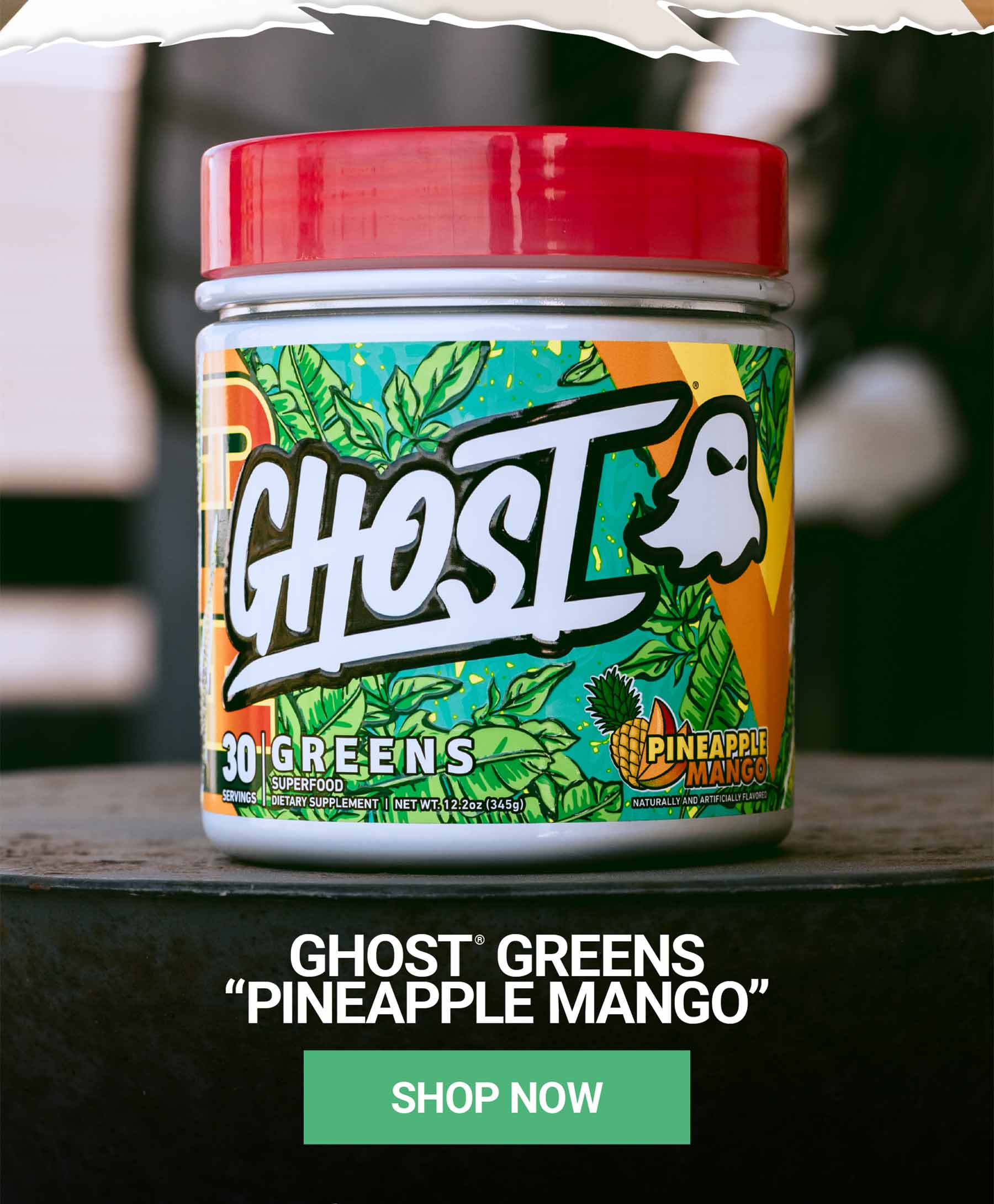 GHOST®&nbsp;GREENS “PINEAPPLE MANGO” just dropped