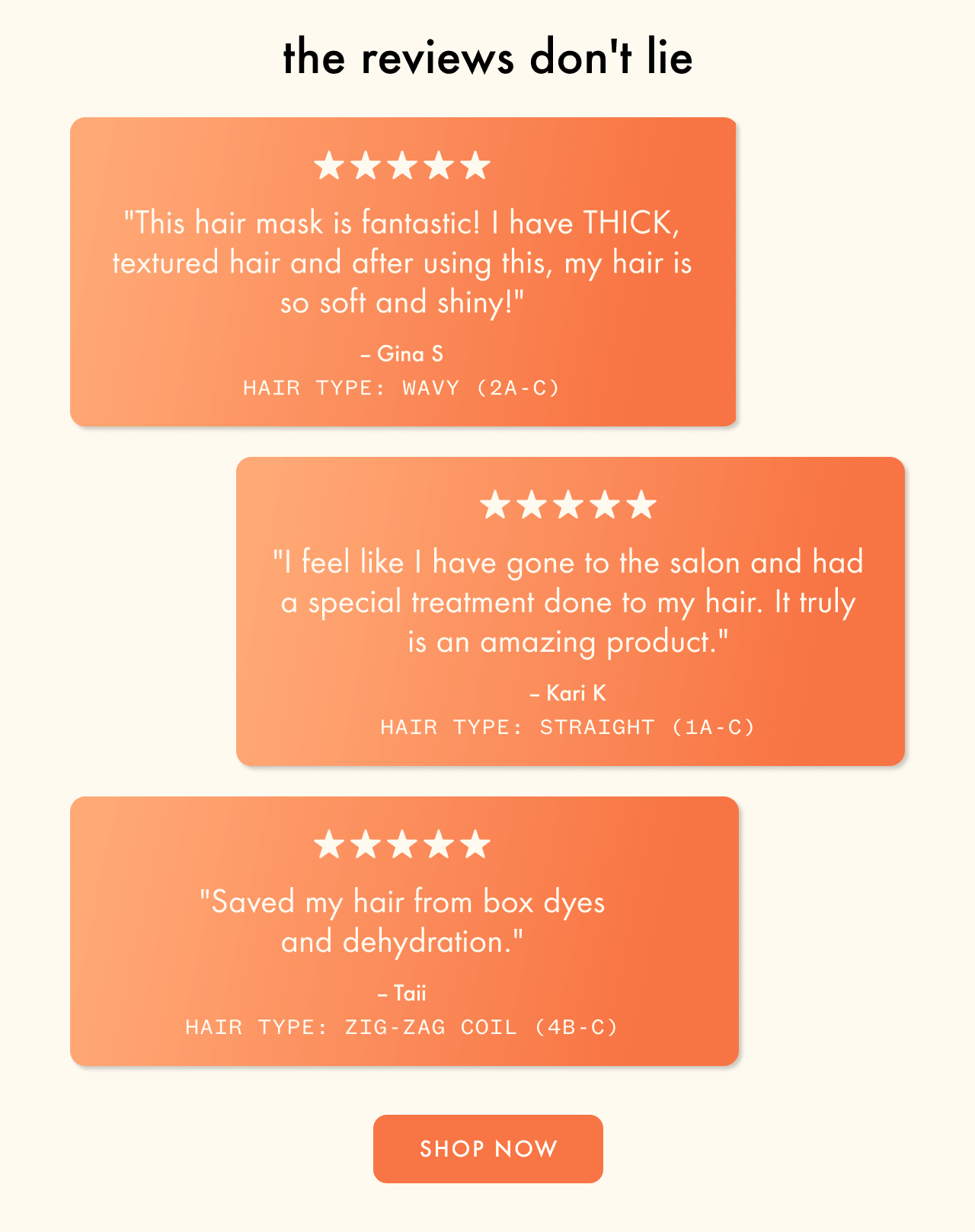 soulfood hair mask five star reviews