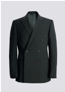 Tailored Fit Dark Teal Performance Suit