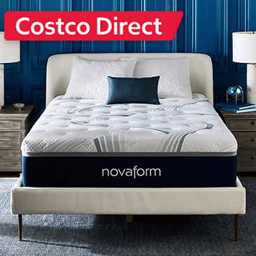 Novaform 14-inch ComfortGrande Advanced Gel Memory Foam Mattress, Queen