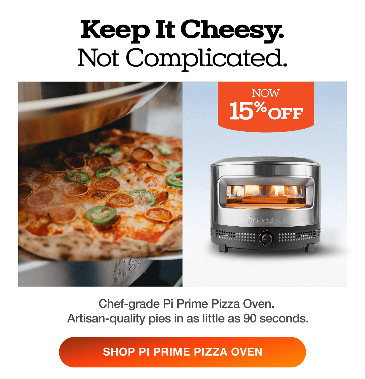 Pi Prime Pizza Oven