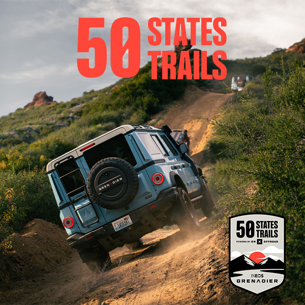 50 States 50 Trails — Celebrating Independence the Grenadier Way