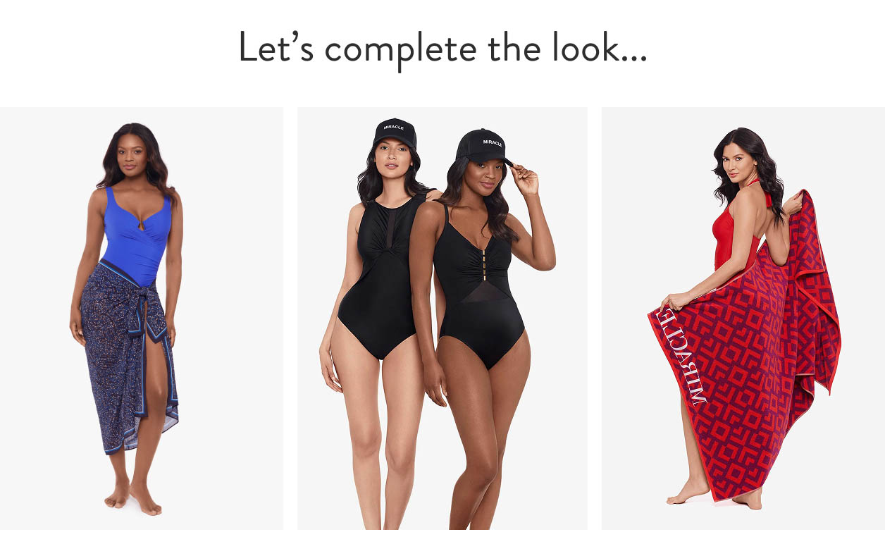 Let's complete the look...