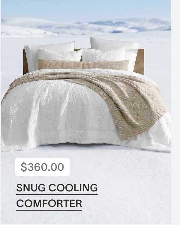 SNUG COOLING COMFORTER