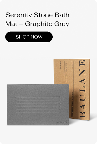 Serenity Stone™ Bath Mat - Graphite Gray