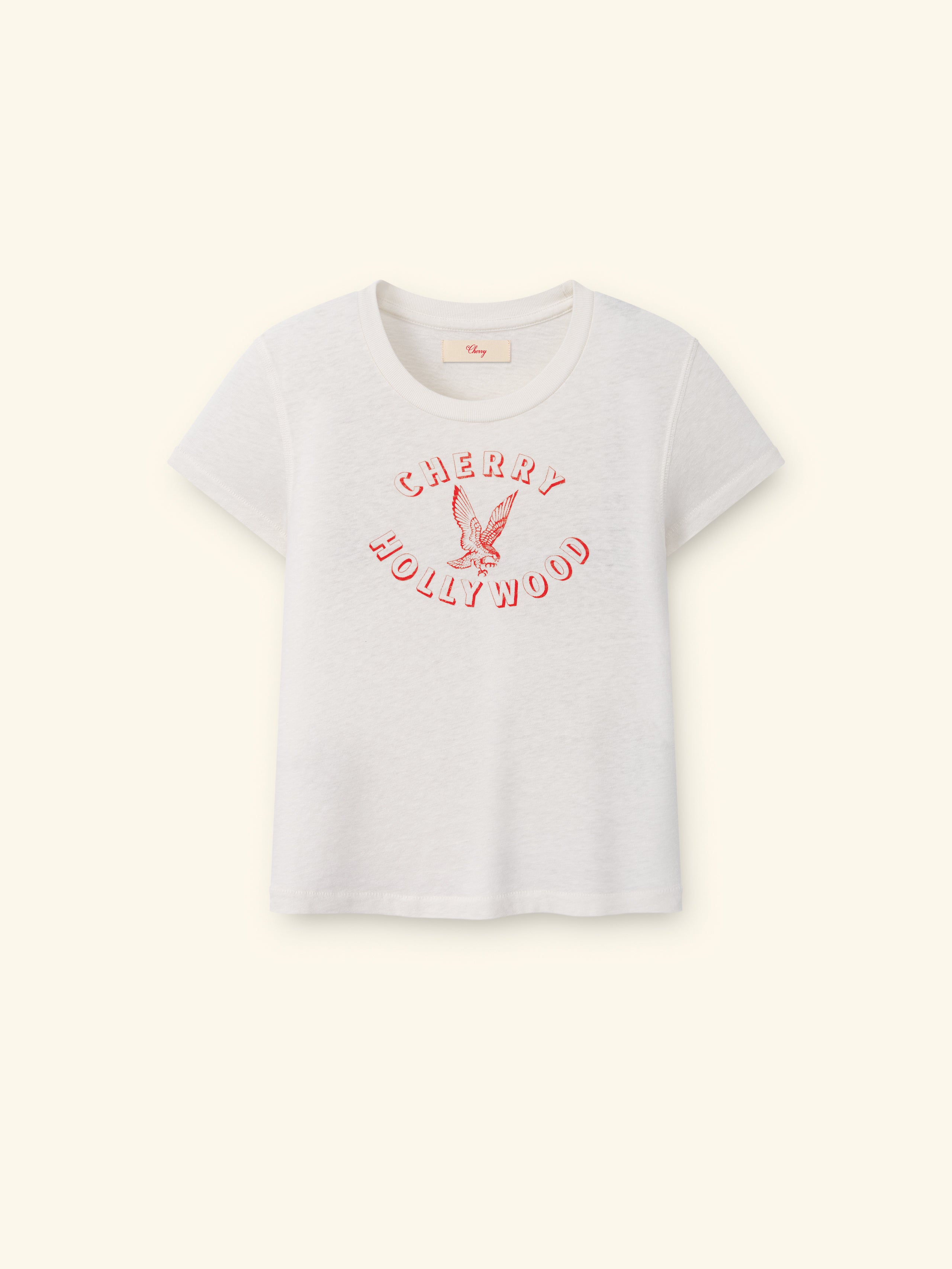 Image of Women's Hollywood Fitted Tee (Straw)