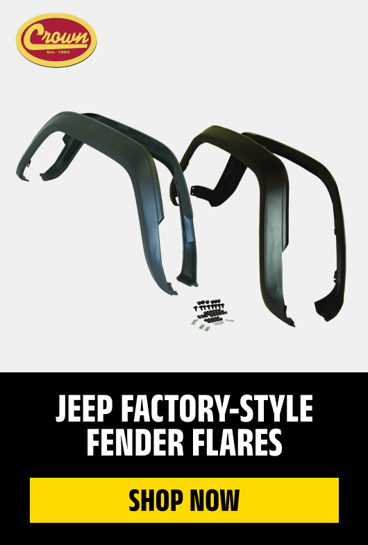 Jeep Factory-Style Fender Flares