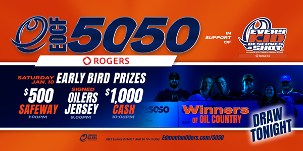 Oilers 50/50