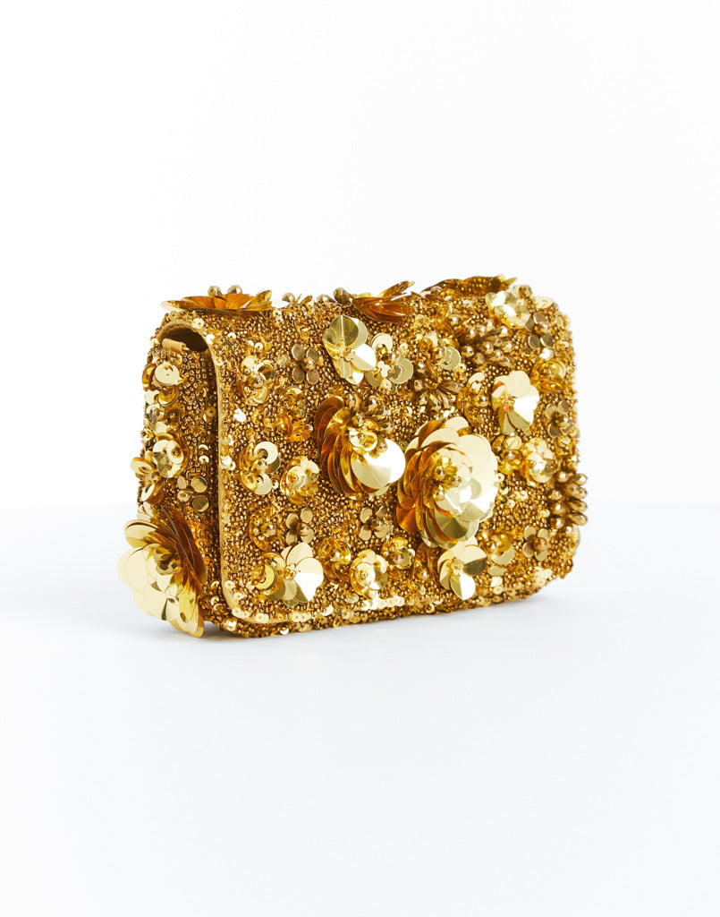 Image of Torres Beaded Clutch Bag