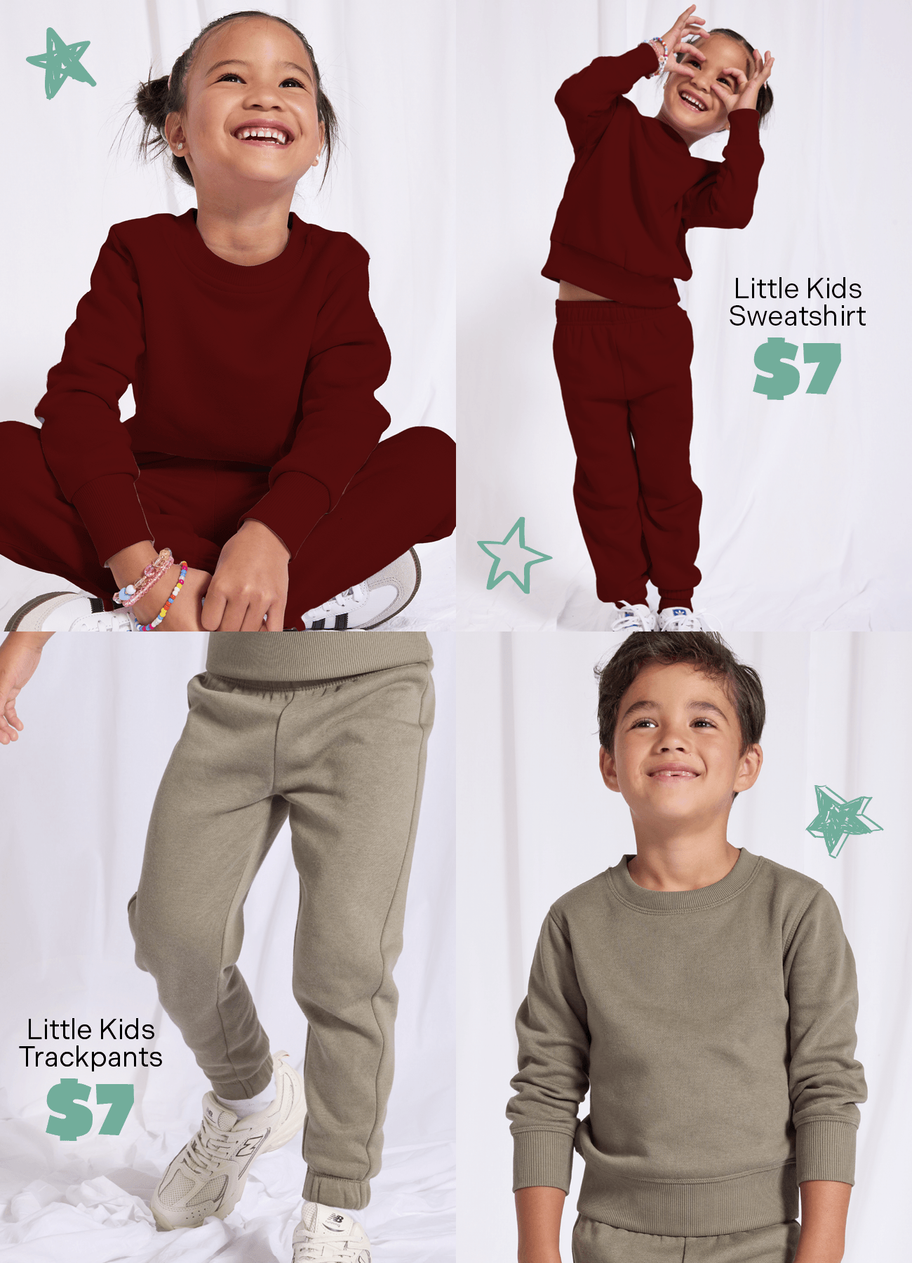 $7 Kids Sweats