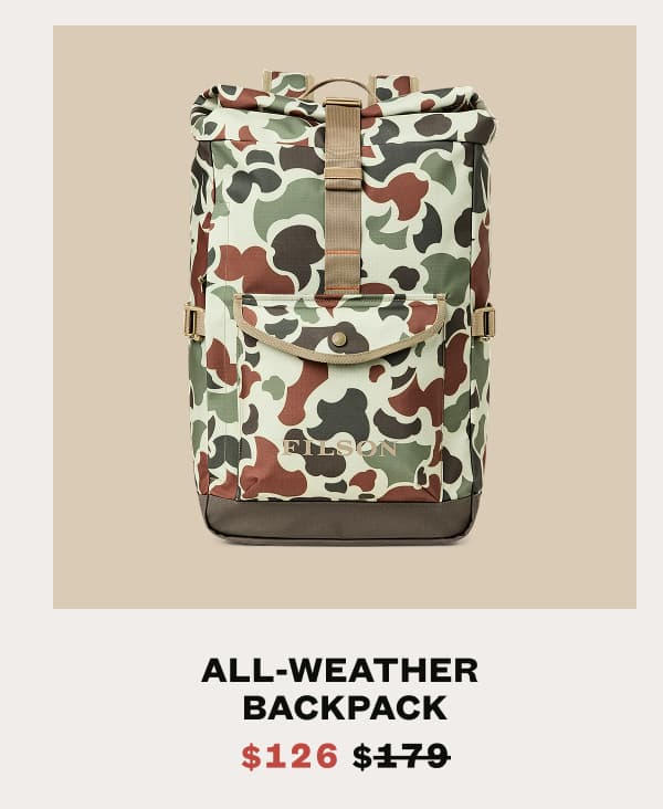 All Weather Backpack