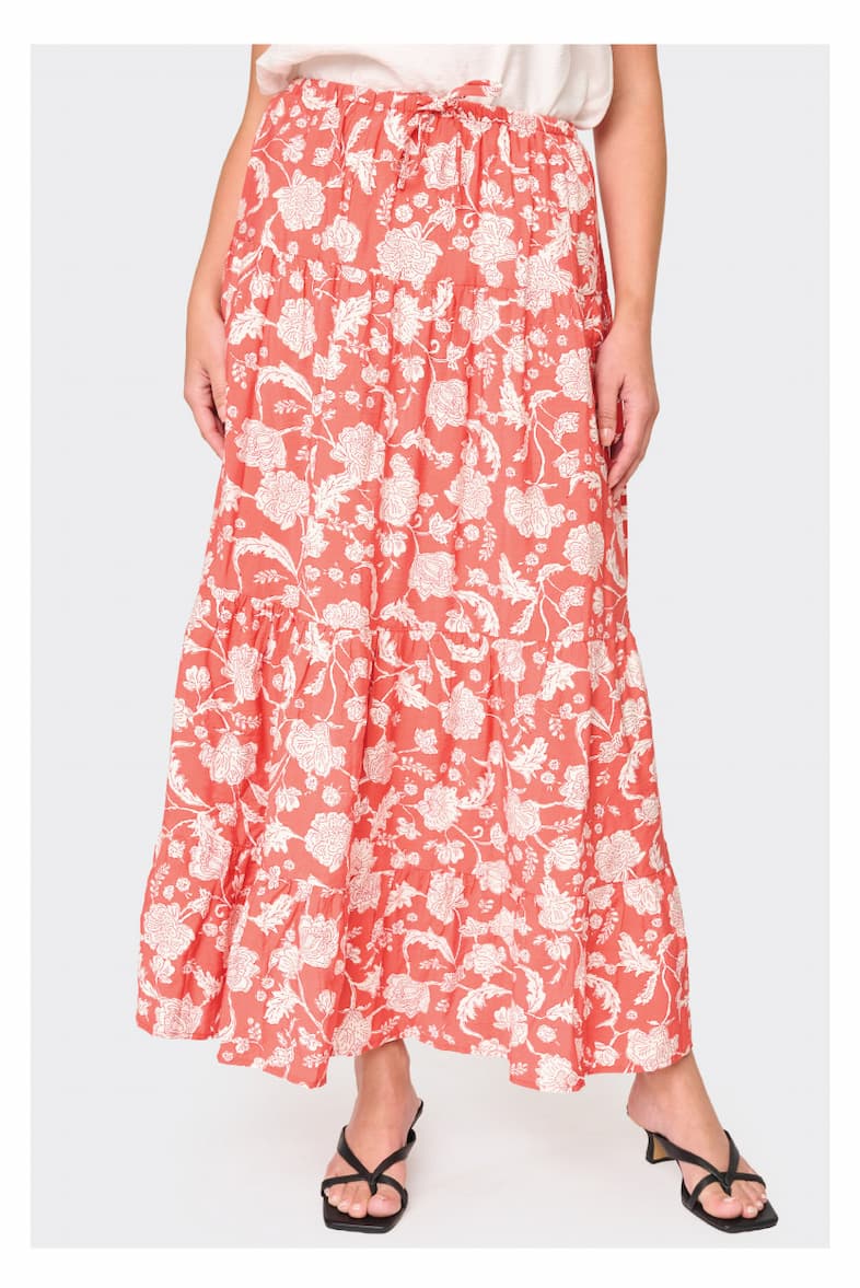 Tiered Ultra Maxi Skirt