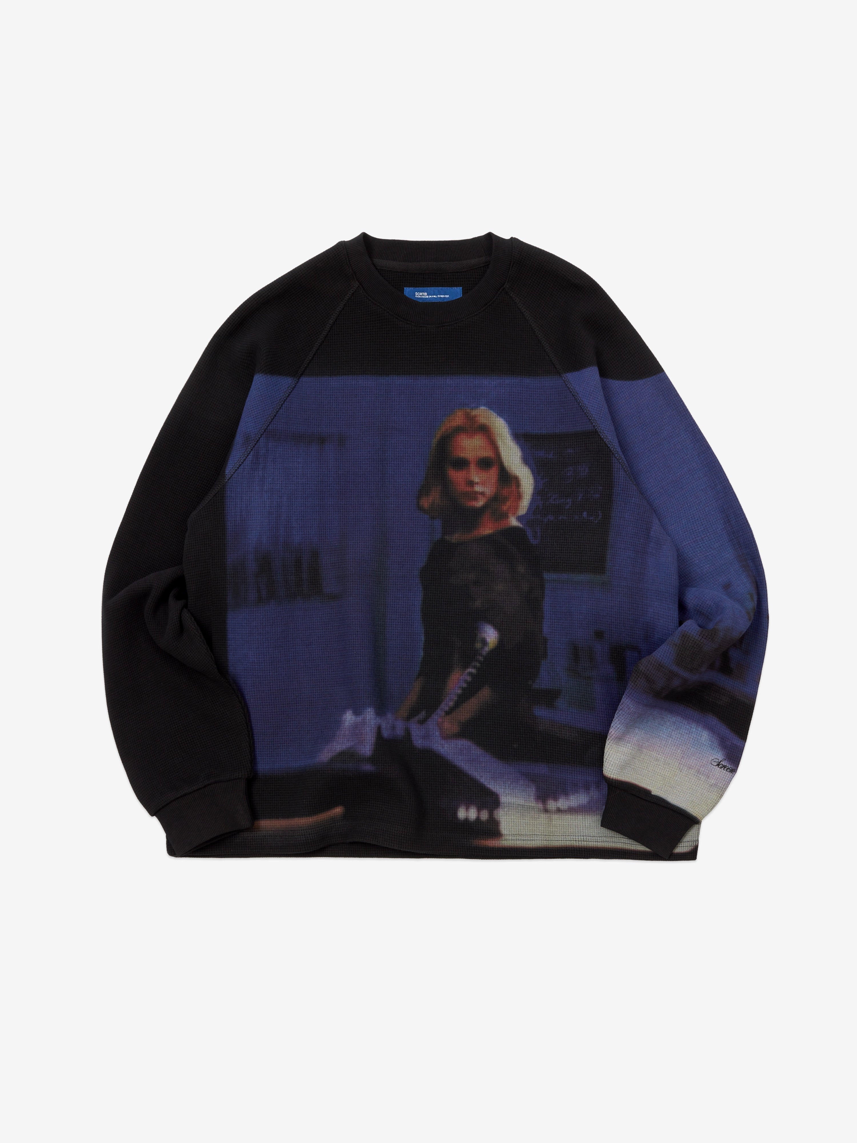 Image of Confession Thermal Sweat - Black