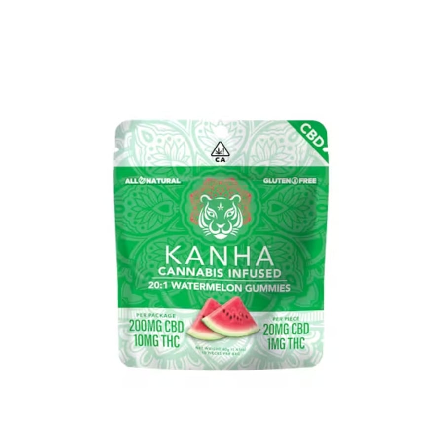 Image of Watermelon 20:1 CBD Gummies