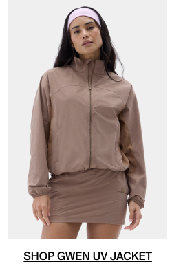 Shop GwenUV Jacket in Suede