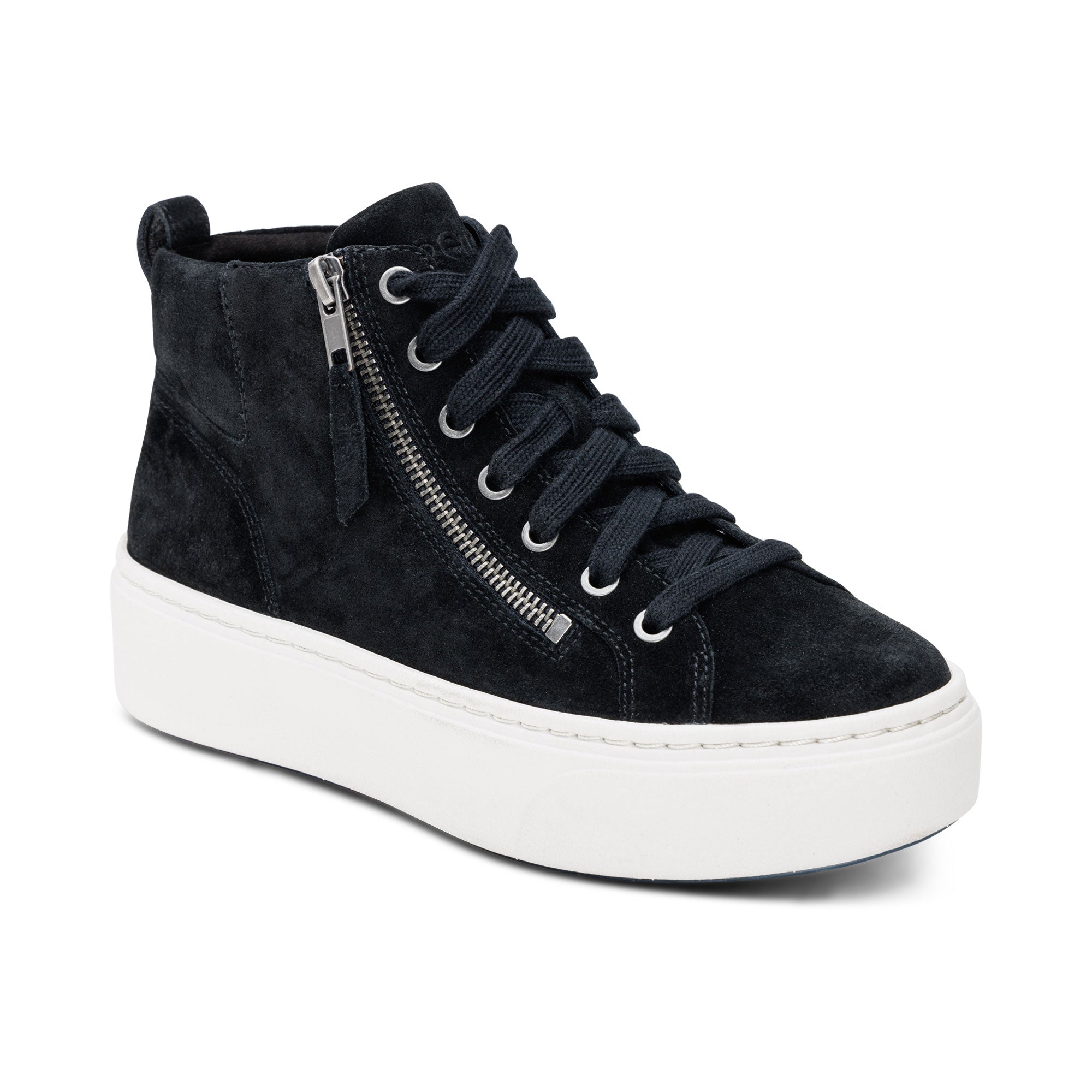 Image of Gianna Arch Support Platform Sneaker - Black