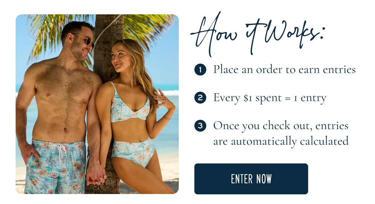 Every order is an entry. The more you shop, the better your odds. One winner takes home a dream vacation for two, or $100,000 cash. No catch. Just pack your bags.  How It Works:  Place any order to earn entries Every $1 spent = 1 entry More entries, better odds. Don’t wait.  [[ENTER NOW]]