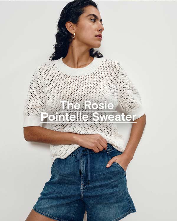 Rosie Pointelle Sweater