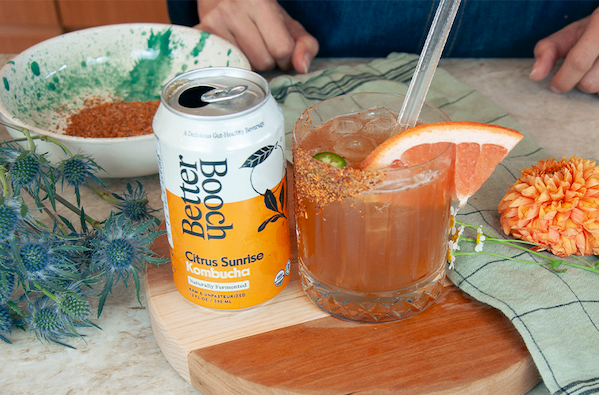 Non-alcoholic paloma