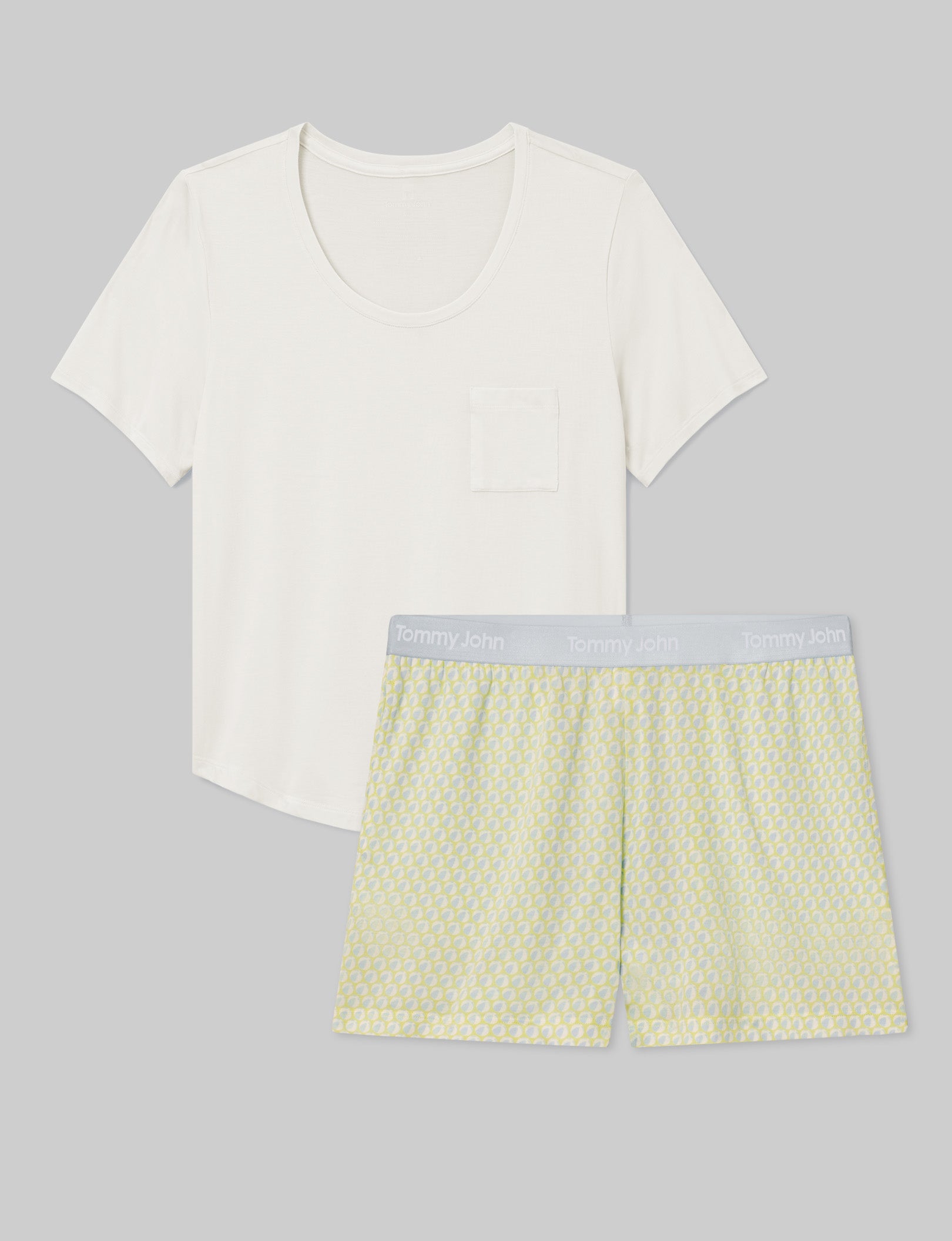 Image of Women's Second Skin Sleep Pocket Tee & Short Set