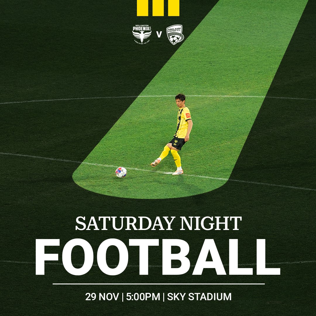 Saturday night football | 29 Nov | 5pm | Sky Stadium