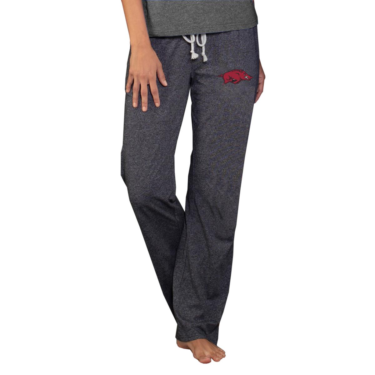 Concepts Sport Officially Licensed NCAA Quest Ladies' Pant - Arkansas