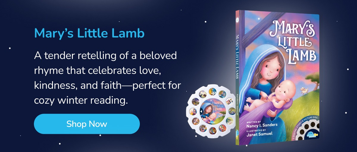 Mary’s Little Lamb A tender retelling of a beloved rhyme that celebrates love, kindness, and faith—perfect for cozy winter reading. Shop Now