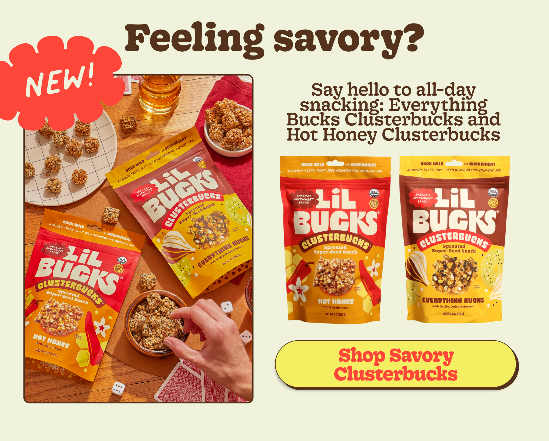 savory clusterbucks