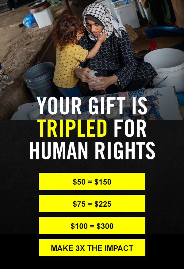 TODAY ONLY: 3X Match for Afghanistan Crisis Response - Don't miss this 3X match