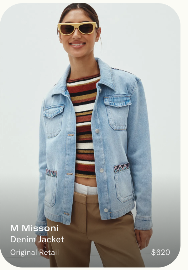 M Missoni Denim Jacket