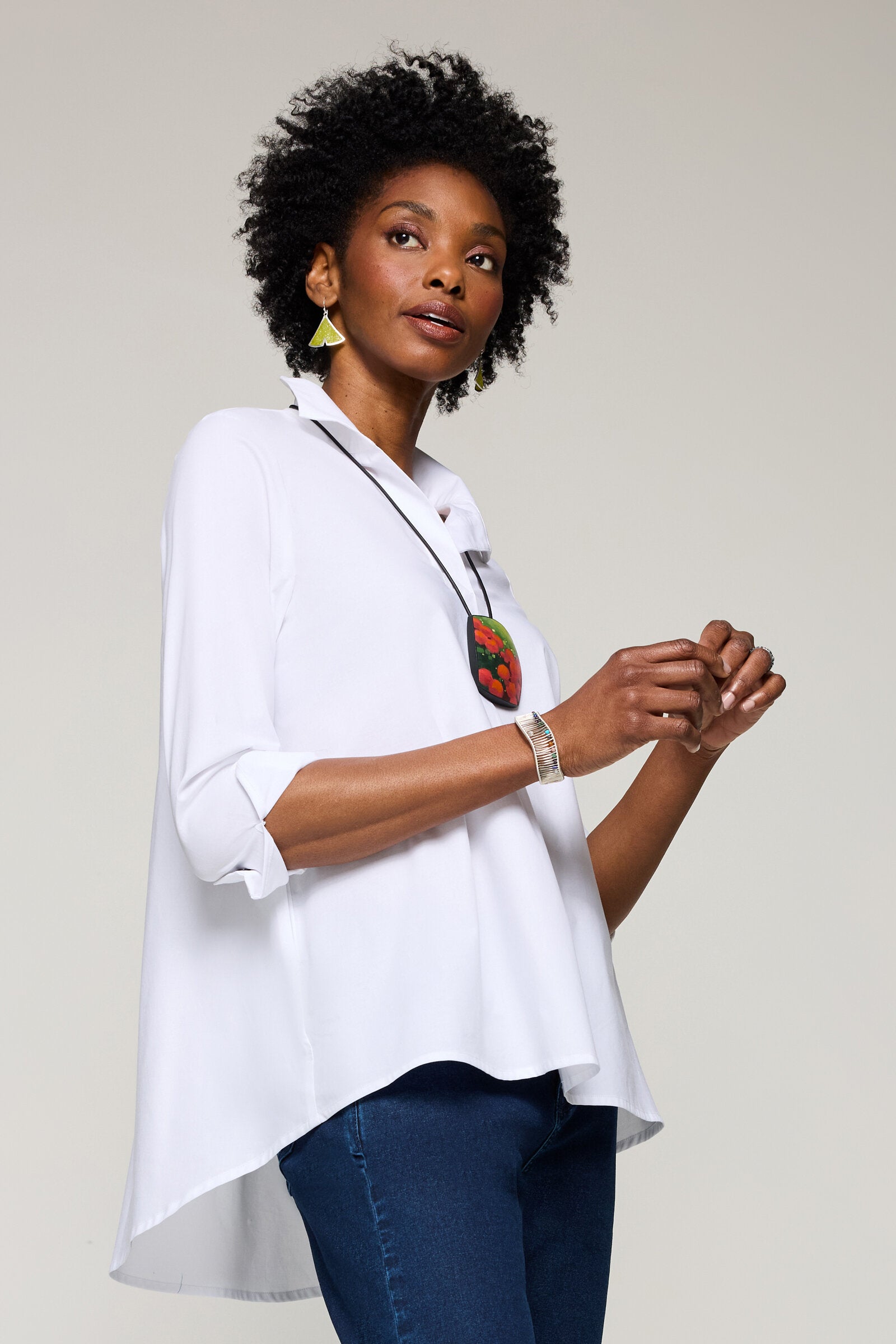 Image of Eliza Shirt - White