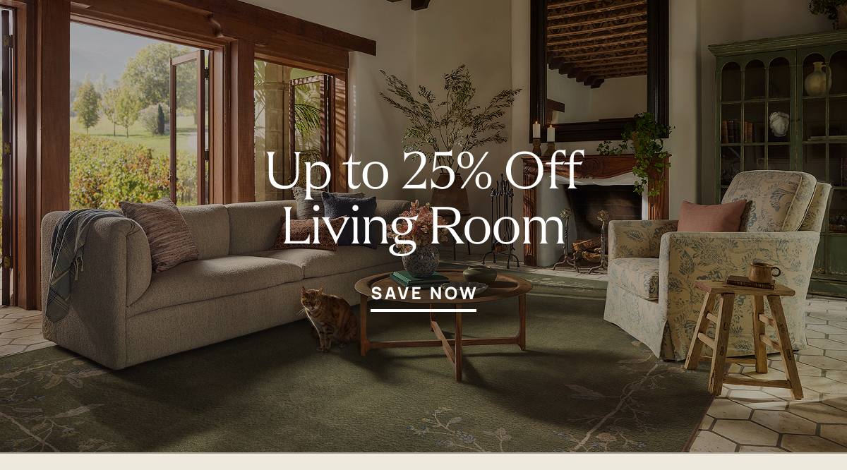 Up to 25% Off Living Room | Save Now