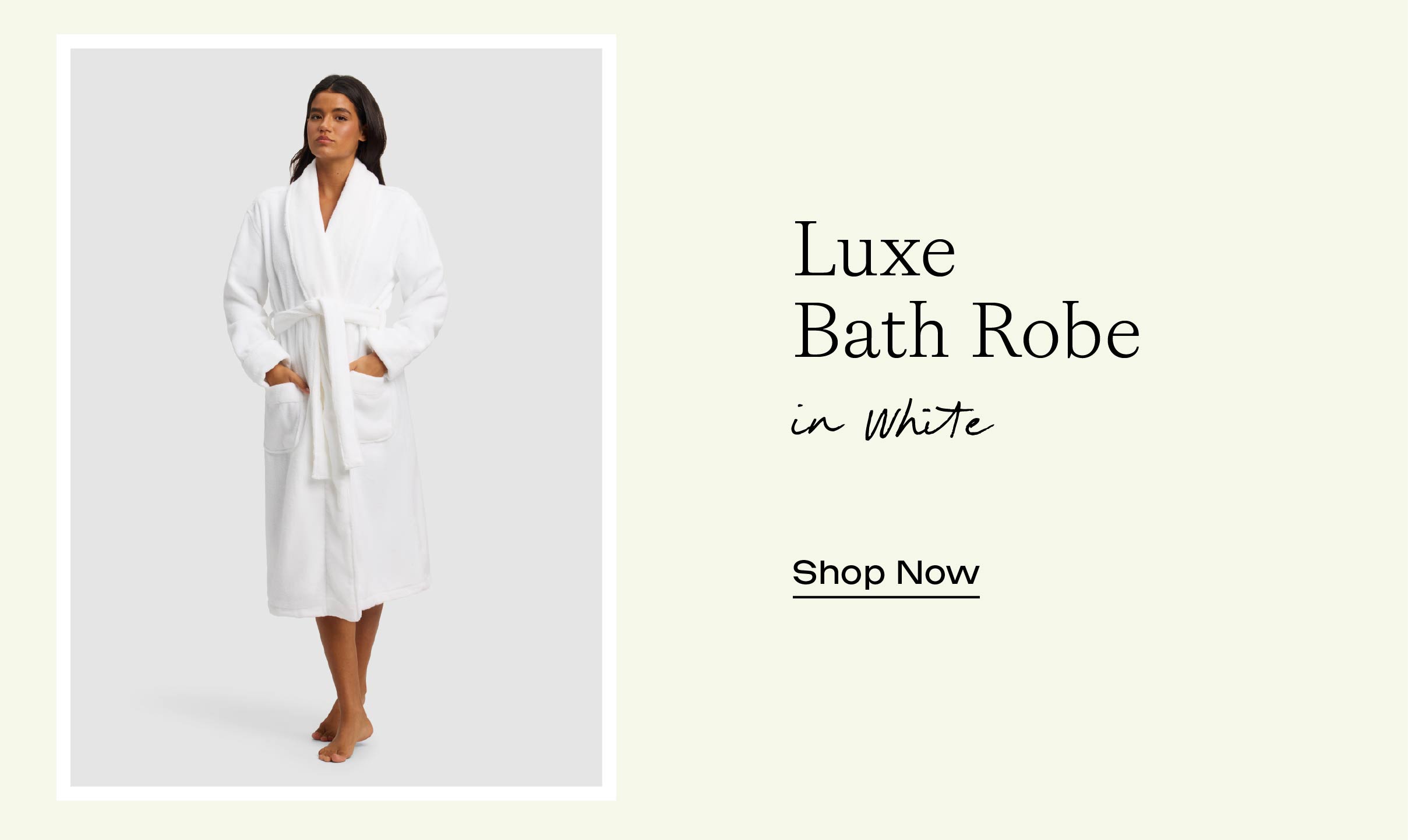 LUXE BATH ROBE