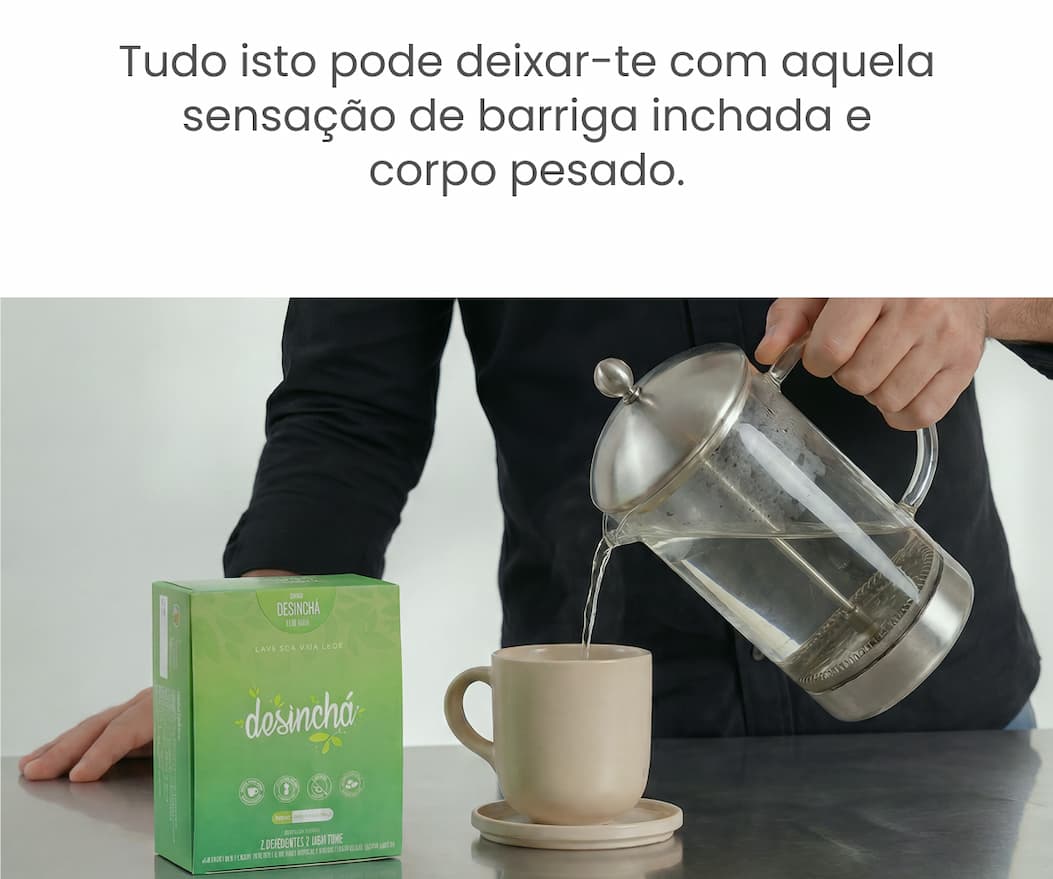 Tudo isto pode deixar-te com aquela sensação de barriga inchada