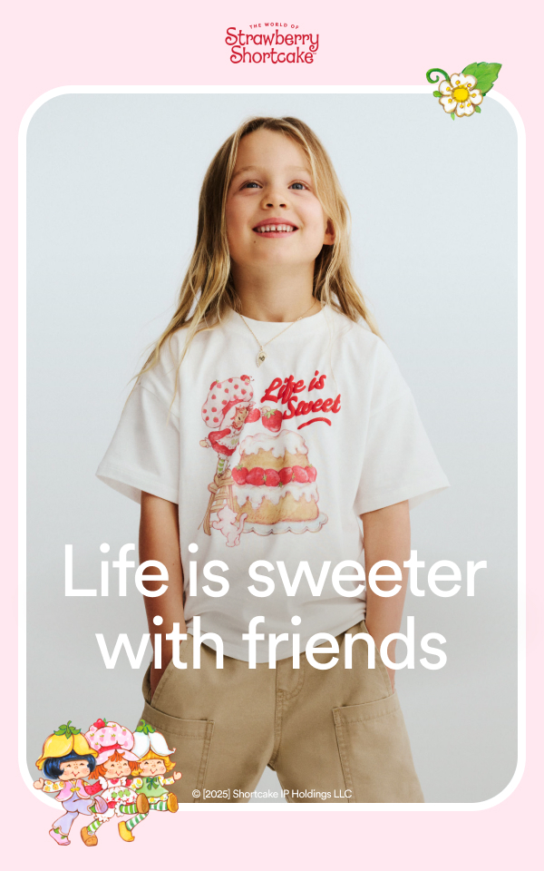 Life is sweeter with friends