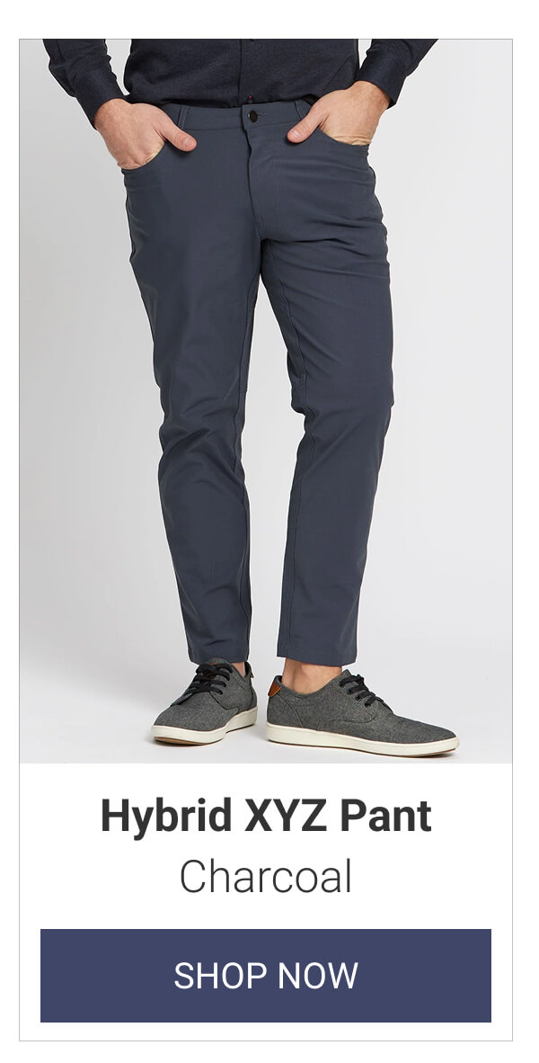 Charcoal Hybrid XYZ Pant