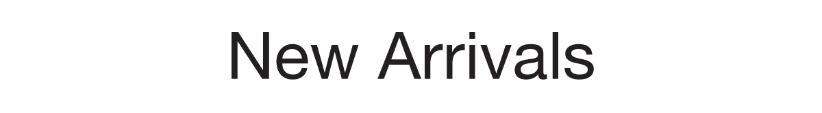 Shop New Arrivals