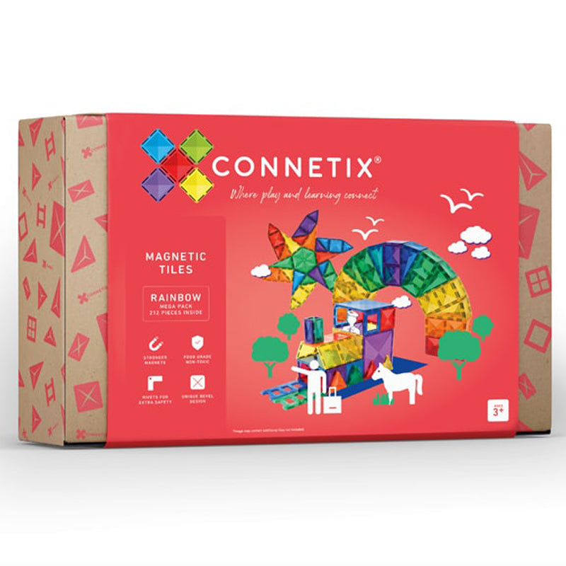 Image of Connetix Rainbow Mega Pack 212 pc