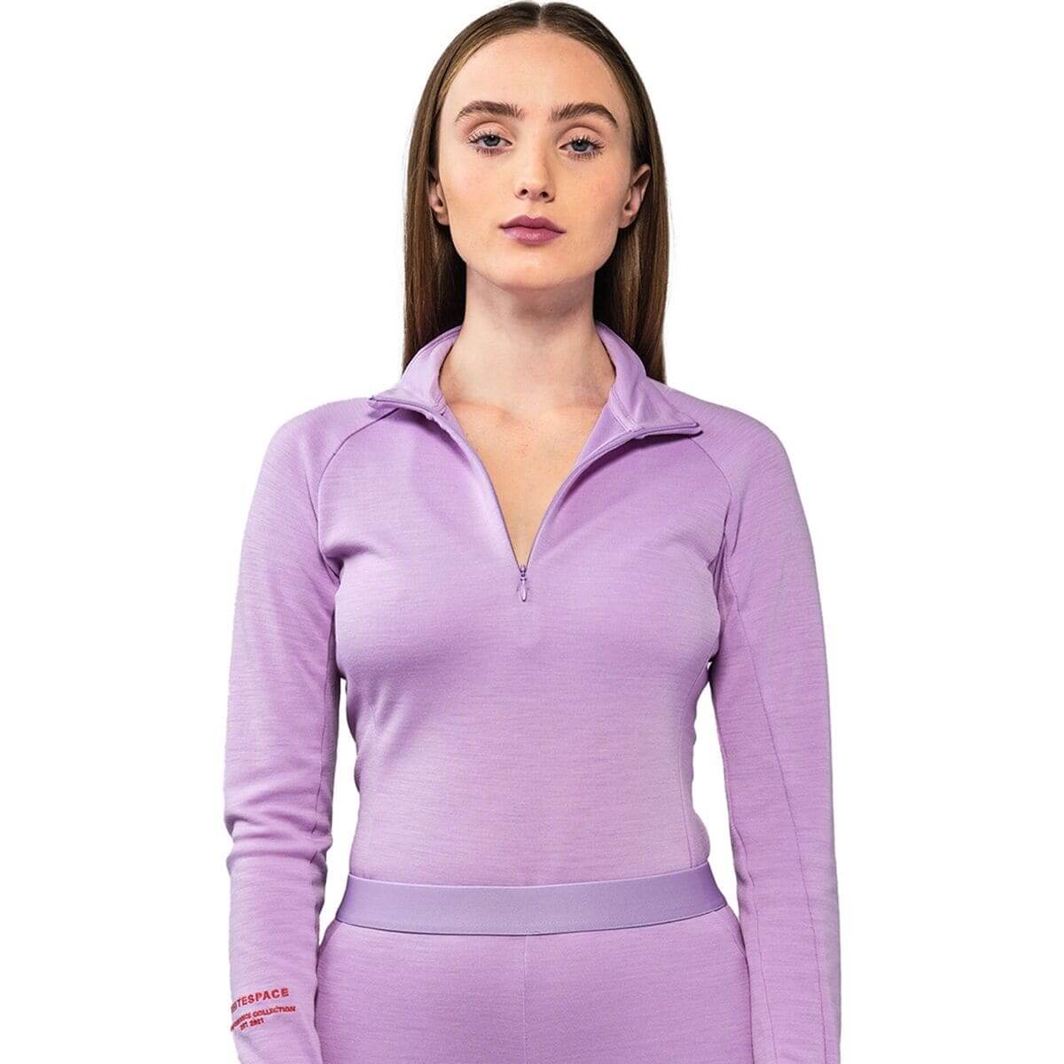 Merino Mock Neck Top - Women's
