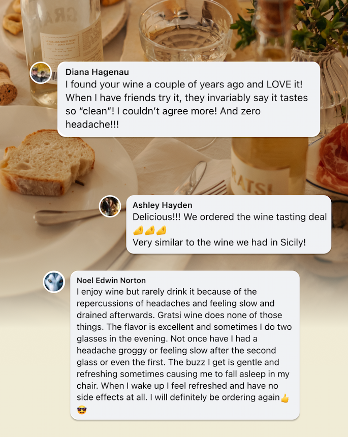 Happy customer comments