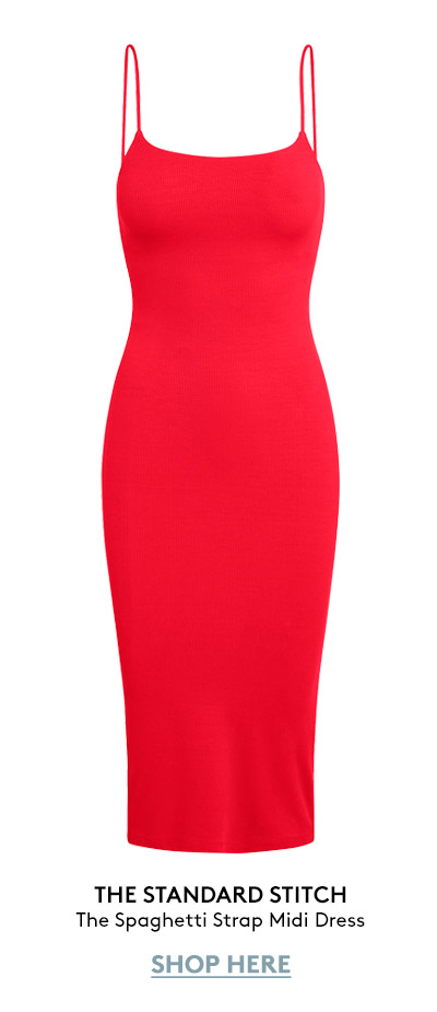 The Spaghetti Strap Midi Dress