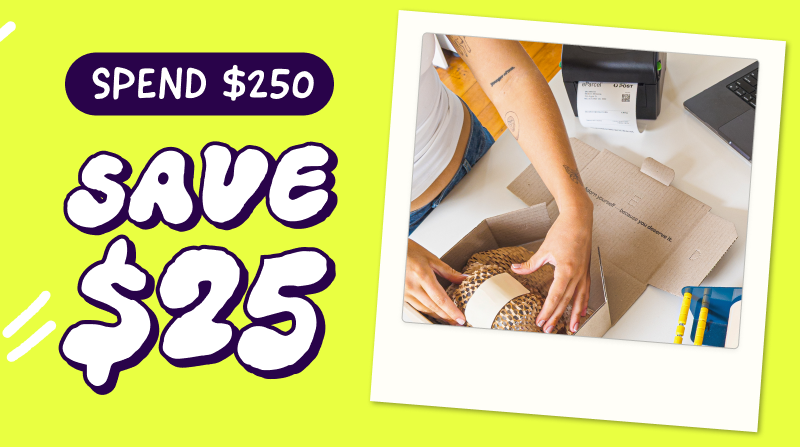Spend $250 Save $25